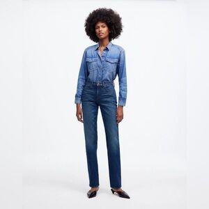Madewell 90s Straight Denim Jeans